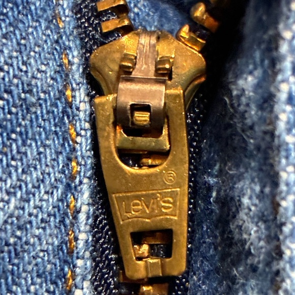 Vintage Levi’s 717-0613 Jeans 30x29 Made in USA Straight Leg Classic Denim 70’s - Picture 9 of 15